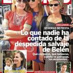 Qu&eacute; comieron en la despedida de soltera de Bel&eacute;n Esteban