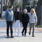 Iñaki Urdangarin, con su familia por Navidad