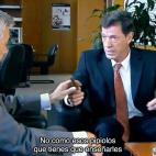 El actor, conocido principalmente por ser la voz de Bruce Willis y Kevin Costner, tambi&eacute;n apareci&oacute; en la serie de TVE, cuando le hizo una entrevista de trabajo a Antonio Alc&aacute;ntara. Era el alto cargo de una multinacional.