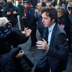 Encontronazo entre el Pequeño Nicolás y los CDR en Barcelona