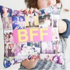 ¿Sabes que puedes imprimir tus fotos de Instagram favoritas en un cómodo cojín por unos 50 dólares (algo más de 40 euros) en la web Stitchtagram? También podrás encontrar bolsos, monederos, carteras...