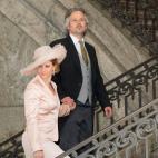 En el bautizo de la princesa Estelle de Suecia en mayo de 2012.