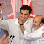 Pedro S&aacute;nchez fue su sucesor al frente de los socialistas.