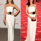La impresionante Verónica Echegui de los Goya 2012 llevó el mismo modelazo que unos meses antes lució Kate Beckinsale.