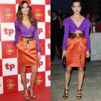 La presentadora y la princesa se atrevieron con un reconocible Gucci que incluso llegó a lucir Kim Kardashian.