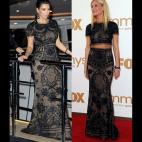 Un mismo Pucci para la Kardashian y la Paltrow.