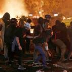 Barricadas y radicales en muchos puntos de Barcelona