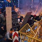 Más barricadas en las principales vías barcelonesas