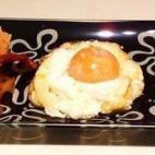 Se sirven acompañados de pan de pueblo, jamón y patatas fritas. Mira la receta completa en Cookpad.