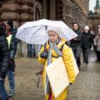 Greta Thunberg, en Estocolmo, Suecia, donde empez&oacute; todo.
