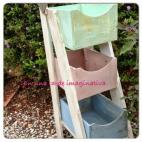 Se necesitan también tablones de madera que harán la función de pata. Vía En una tarde imaginativa.