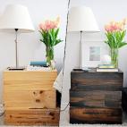 Con tres cajas de vino y un poco de color. Vía Open Deco.