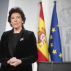 Continuar&aacute; como ministra de Educaci&oacute;n, ya sin la portavoc&iacute;a del Gobierno.