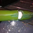 En noviembre de 2011, la Policía encontró 550 kilos de plátanos rellenos de cocaína.