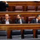 Vox ha 'okupado' la bancada socialista en el Congreso (y as&iacute; se ha asegurado todas las fotos detr&aacute;s del Presidente)