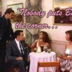 Patrick Swayze y Jennifer Grey.