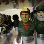 Amigos inseparables: Fidel Castro y Hugo Chávez.