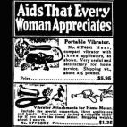 El primer vibrador tuvo un origen muy diferente del que se asocia hoy en día. Comenzó a usarse en 1870 para tratar por consejo médico la "histeria" femenina, una supuesta enfermedad que desde la antigüedad pensaban atacaba a la mujer.