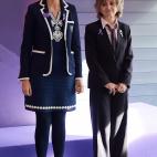 Con María Luisa Carcedo, en un acto contra la violencia machista