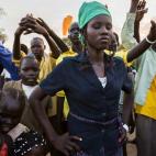 Una ceremonia de boda en Baidit, Jonglei, el pasado febrero.