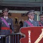 El pr&iacute;ncipe prest&oacute; juramento de guardar y seguir el ideario franquista.