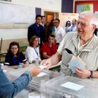 El cabeza de lista del PSOE al Parlamento Europeo, Josep Borrell