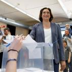 La alcaldesa y candidata de Barcelona en Com&uacute; a la reelecci&oacute;n, Ada Colau