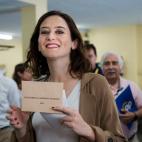 La candidata del PP a la Asamblea de Madrid, Isabel D&iacute;az Ayuso