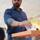 El l&iacute;der de VOX Santiago Abascal