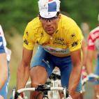 Miguel Indurain, que venció en las ediciones de 1991, 1992, 1993, 1994 y 1995.