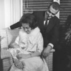 Nacimiento de la infanta Elena en Madrid el 21 de diciembre de 1963.