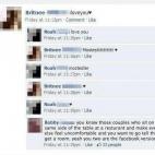 Ojo al comentario que se descarga: ¿Sabes esas parejas que van a un restaurante y hacen sentirse incómodos al resto y te apetece decirles que se alquilen una habitación? ¿Sí? Pues vosotros sois su versión de Facebook". Un montón de "me g...