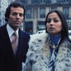 Julio Iglesias junto a Isabel Preysler.