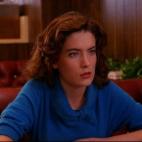 Papel en la serie: La mejor amiga de Laura Palmer. Edad en 1990: 20 años