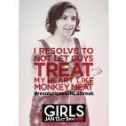 Lena Dunham interpreta a Hannah Horvath