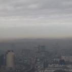 Capital Pristina is covered in smog caused by ailing power plants, Kosovo, February 2, 2017. Picture taken February 2, 2017. REUTERS/Hazir Reka