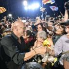 "La gente tiene derecho a que se la escuche, y hoy ha hablado, ha ganado el 'sí' y hemos obtenido un mandato democrático, nadie puede decir que no tengamos ahora la legitimidad para hacer todo lo que hemos previsto".