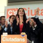 "Con el resultado de hoy, Mas solo puede hacer una cosa, dimitir e irse a su casa". ▲Ciudadanos (C's) casi ha triplicado sus escaños en el Parlamento catalán al pasar de 9 a 25 diputados, aupándose como segunda fuerza.