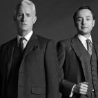 Roger Sterling (John Slattery) y Pete Campbell (Vincent Kartheiser)