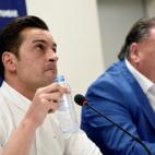 Agust&iacute;n Lasaosa, a la derecha