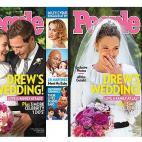 A beaming Barrymore tied the knot on June 2, 2012 with her fiancé of five months, Kopelman, at her Montecito, Calif., home. She gave birth to the couple's first child, daughter Olive, on Sept. 26. The couple shared their wedding photos in Peopl...