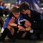 Partidarios del 'sí' lloran en Glasgow