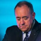 Alex Salmond, derrotado durante su discurso