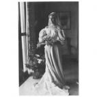 Laird MacConnell llevó el vestido en su boda con Timothy Hensler en octubre de 1976.