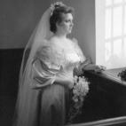 Janet Kearns llevó el vestido cuando se casó con Mark Daigle en 1982.