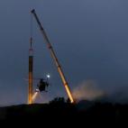 Los trabajos, sin detenerse ni un minuto.