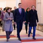 El photocoll de Moncloa
