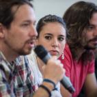 2015: Irene Montero junto a Pablo Iglesias