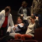 2015: Pablo Iglesias e Irene Montero junto a Carolina Bescansa y su hijo