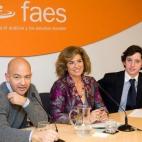 No sólo Ana Botella (en la imagen), sino también su marido, José María Aznar, el rey Felipe VI, el presidente del Gobierno, Mariano Rajoy, el presidente de la patronal, Juan Rosell, el secretario general de UGT, Cándido Méndez, la presiden...